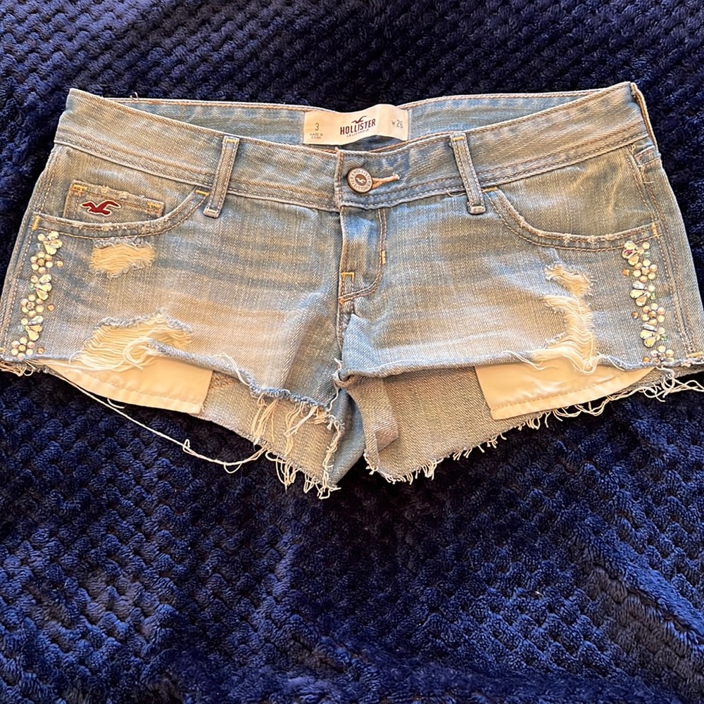 Hollister Rhinestone Shorts